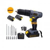 D023I 20V Cordless Drill Impact Li-ion Battery Platform With Fast Charger