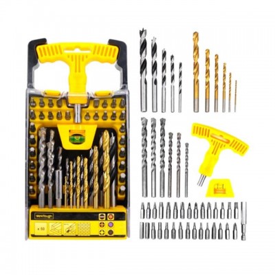 50Pcs Drill  Screwdriver Bit Set Combo Drill  Set In Plastic Case E01009